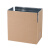 铸固 铝箔保温箱 新型牛皮立体锡纸纸铝打包纸箱 4号280*165*185mm（10个）
