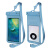 稳斯坦 W7381 (2个)手机防水袋 可触摸屏游泳潜水袋外卖骑手防水手机套密封袋 灰蓝
