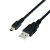 酷比客 USB2.0转接线/USB/A-MiniB/黑/3M LCCPUSBAMBK-3M