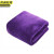 京洲实邦 400g加厚细纤维加厚方巾吸水清洁保洁抹布 紫色80*180cm/条JZSB-8036