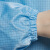 普舍（PUTSCHE）防静电服网格连体【蓝色M码+长筒靴】企业标准防尘工作服