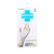 麦迪康（Medicom）一次性加厚乳胶手套1668B 无粉耐用 检查清洁手套 100只/盒 乳白色 S码