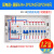 定制适用珠江电气12回路断路器成品配电箱 强电布线箱63a 32A空开 漏保63A+2P32A1P25A6只