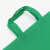 冰禹 BYcc-69 无纺布购物手提包装袋 广告礼品袋 绿色 30*38*10 立体竖款 (10个）