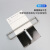 山顶松 OSP挤压式线棒涂布器 刮墨棒涂料涂布棒 高精度涂膜器雕刻刮棒  100um(总长240mm) 