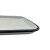 沸耐笙 SY-0786 白色搪瓷盘带盖方盘托盘搪瓷量杯不锈钢方盘 带刻度线带手把蓝边 不锈钢方盘30*45*4.8cm 1件