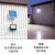 烁室（SUOSHI）太阳能灯照明灯户外庭院灯家用路灯一拖一、一拖二露营营地灯 聚光款1000W照约350平-光控+遥控