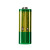 普力捷 9V电池 6F22碳性电池方块电池 5粒 KTV话筒适用万能表电池定制