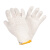 世达 SATA ASF0003 纱线手套 劳保手套 耐磨工作加厚保暖防冻工地干活汽修手套 白色 10双