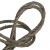 尚留鑫 插编钢丝绳双扣纯手工编织起重吊装吊索具钢丝绳 直径10mm3米长