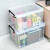 透明收纳箱特大号有盖衣物书籍收纳箱加厚塑料盒玩具整理箱 X-6641(8L)手提盒 官方出口优品工厂直发
