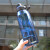 驼峰CAMELBAK大容量龙口直饮塑料运动水杯1L牛津蓝 适合儿童男女孩成人 学生随行旅游夏季水杯壶子