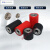 聚氨酯包胶滚筒软胶硬度50A印刷机胶轮耐磨耐高温无动力胶轮滚轮 60*220-20硬度70A