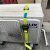 适用于空调安装外机绑带高空绑机带货物捆绑带收紧器棘轮拉紧器吊 4米(加厚带)黄色