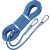 坎乐户外安全绳高空作业登山攀岩速降救生绳外墙吊绳保险绳专用绳子 绳径10.5mm/米 20米