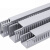 科班（Kerbarn）KG-310 PVC线槽灰色塑料行线槽 工业配电箱明装布线槽 100*100(2米/1根)