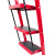 冰禹 红色加厚折叠人字梯 多功能人字梯便携多用储物登高梯子 三步梯 BYA-199