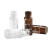 Titan 2mL棕色样品瓶 8-425螺口 带书写处带刻度 进口特优硼硅玻璃 02041208 1盒