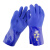 HKFZ日本 PVC全浸胶耐磨耐油耐酸碱工业橡胶劳保手套防油防滑 667（30CM左右） XL
