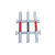 诚电鼎和  CDDH-WL1500 红白塑钢围栏  高：1500mm （平方米）