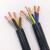 成天泰 电线电缆国标户外电源信号传输线 护套软电线家装RVV3*1护套线100米黑色