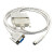 FX和A全系列PLC编程通讯电缆线RS232串口数据下载线SC-09 白色 5m