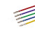 PHB2.0mm 端子线 双排带扣插头连接线电子线 单头双头打端子2.0mm 紫色100条 单头压端子 100mm 单头压端