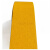 防滑条橡胶地胶 地贴耐磨自粘预标线 5S定位车位划线反光警示胶带 黄色光面2cm*33m