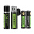 sorbo硕而博USB充电电池5号USB电池7号AAlr6锂电池轻鼠标G304电池 <5号橙款+7号各1节>