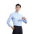 中神盾7503男女装新款衬衫（1-9套） 蓝色44码