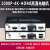 HDMI光端机KVM带USB鼠键音频视频高清1080P 4K分辨率光纤延长器 2路HDMI+2路USB机架