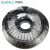伊莱科（ELECALL)波纹管PP材质防水阻燃软管穿线管 黑色/AD54.5/内径48mm/25米/开口/1卷装