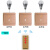 梦茜儿远距离无线遥控开关面板86型220v家用灯具遥控器开关双控的 白-色一开1主开关+1-个1键遥控