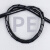 苏识 保护线理线塑料缠绕收纳管 电线埋线器 黑色18mm 4米/卷 10卷装 8510524