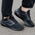阿迪达斯 （adidas）官方舰店男鞋 2024夏季新款低帮复古运动鞋舒适缓震耐磨跑步鞋男 纯黑色 40.5 (内长250mm)