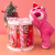 草莓熊礼盒迪士尼糖果零食饼干大礼包生日礼物情人节礼物六一儿童节礼品 迪士尼抱抱桶 500g