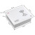 德力西（DELIXI ELECTRIC）CDEN1XG02WJ 多媒体信息箱 CDEN1X  光纤箱 中箱  乳白面板  厚0.8mm