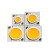 COB灯珠LED芯片圆形射灯代替光源轨道灯筒灯灯芯灯泡1件起批  暖 5-12W/7.5mm发光面