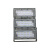 LHDQ 领航电器 LHF2390-210W LED投光灯 210W 冷白 220V IP65 (计价单位：套) 灰色