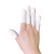 曼隆 乳胶无尘防滑一次性橡胶手指套粉笔点钞 YM09-白色-均码