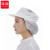 谋福（CNMF）212 食品厂车间劳保防尘帽食品帽子卫生透气网帽（白色头顶网）