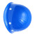 林盾 LINDUN 玻璃钢材质头盔式安全帽 白、红、蓝三色 10顶起发 蓝色
