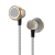 阿思翠（Astrotec） Lyra mini迷你版天琴座平头耳机有线入耳式HiFi音质发烧友平头塞 Lyra mimi金色