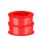 德力西 电线电缆 单芯铜线单股硬线 红色 BV1.5平方 100米 DL1601083003