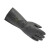 霍尼韦尔（Honeywell）2095020-9氯丁橡胶防化手套 防腐蚀性酸酒精油脂清洁维护 黑色