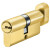 飞球（Fly.Globe）小70MM锁芯 室内门锁铜锁芯 房门木门执手锁锁心锁头锁具 金色 FQ-J70