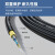 胜为（shengwei）ST-ST两芯野战光缆手提式铠装直径5.0防水野外应急拉练抢修光缆100米 BJK0022X