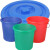 卉营（HUIYING）塑料桶 圆型10L 30x26.5cm /个 可定制