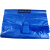 蓝色垃圾袋可回收分类医疗废物加特厚大号 100个套40L桶70*80/蓝色/提手 厚度3丝 加厚