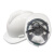诺瑞斯安 安全帽 透气国标v型 建筑工程施工电力领导监理 劳保加厚防护工人头盔 免费印字定制logo 白色